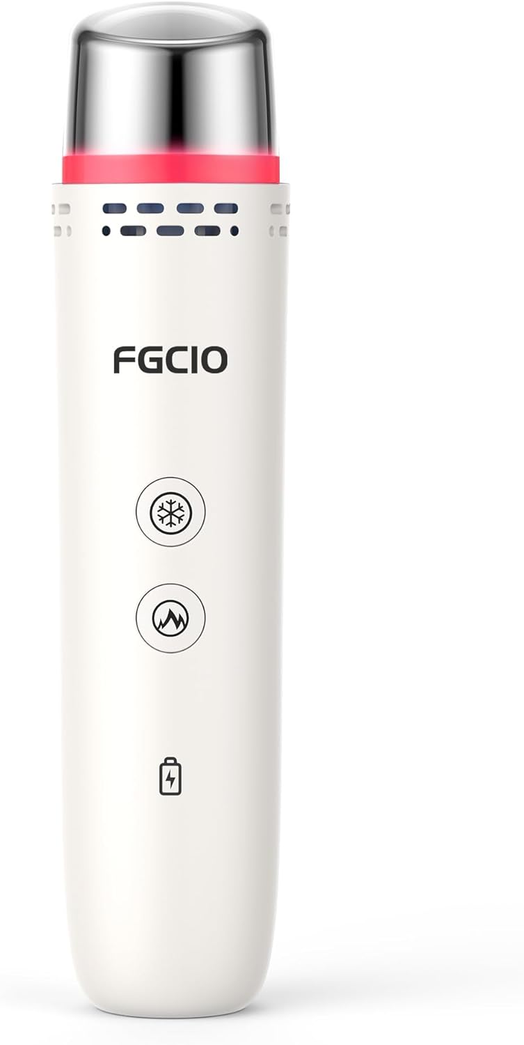 Beauty Wand for Eye and Face, Cold and Hot Skincare Depuffing Wand, Massager for Eye Puffiness, Dark Circles and Skin Radiance, Eye Care Tool for Women