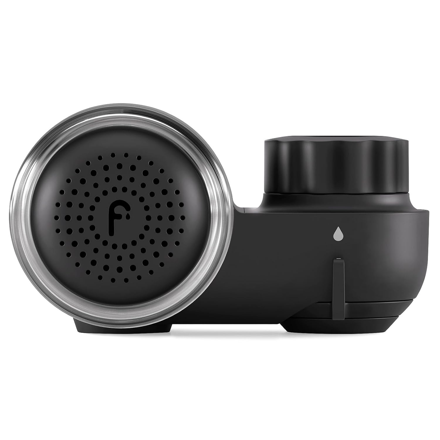 Filterbaby Skincare Filter 2.0, Bathroom Sink Filter Faucet | 99.9% Chlorine Removal – 0.000001 mm Carbon Fiber, Clinically Tested, Skin Hydration in 2 Weeks (Black)