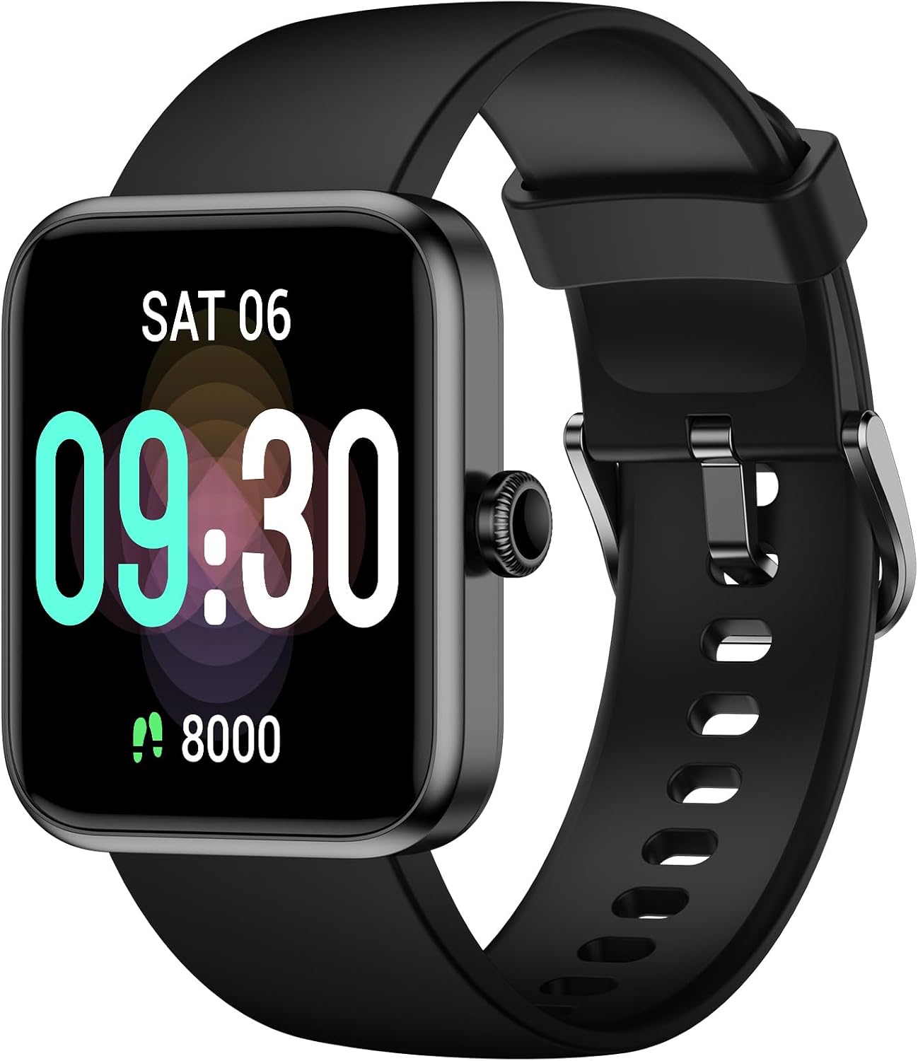 TYKOIT Smart Watch, Fitness Tracker with Heart Rate Monitor, Blood Oxygen, Sleep Tracker, 44mm Touchscreen Smartwatch for Android iOS Waterproof Pedometer Watches Step Calories Tracker for Women Men