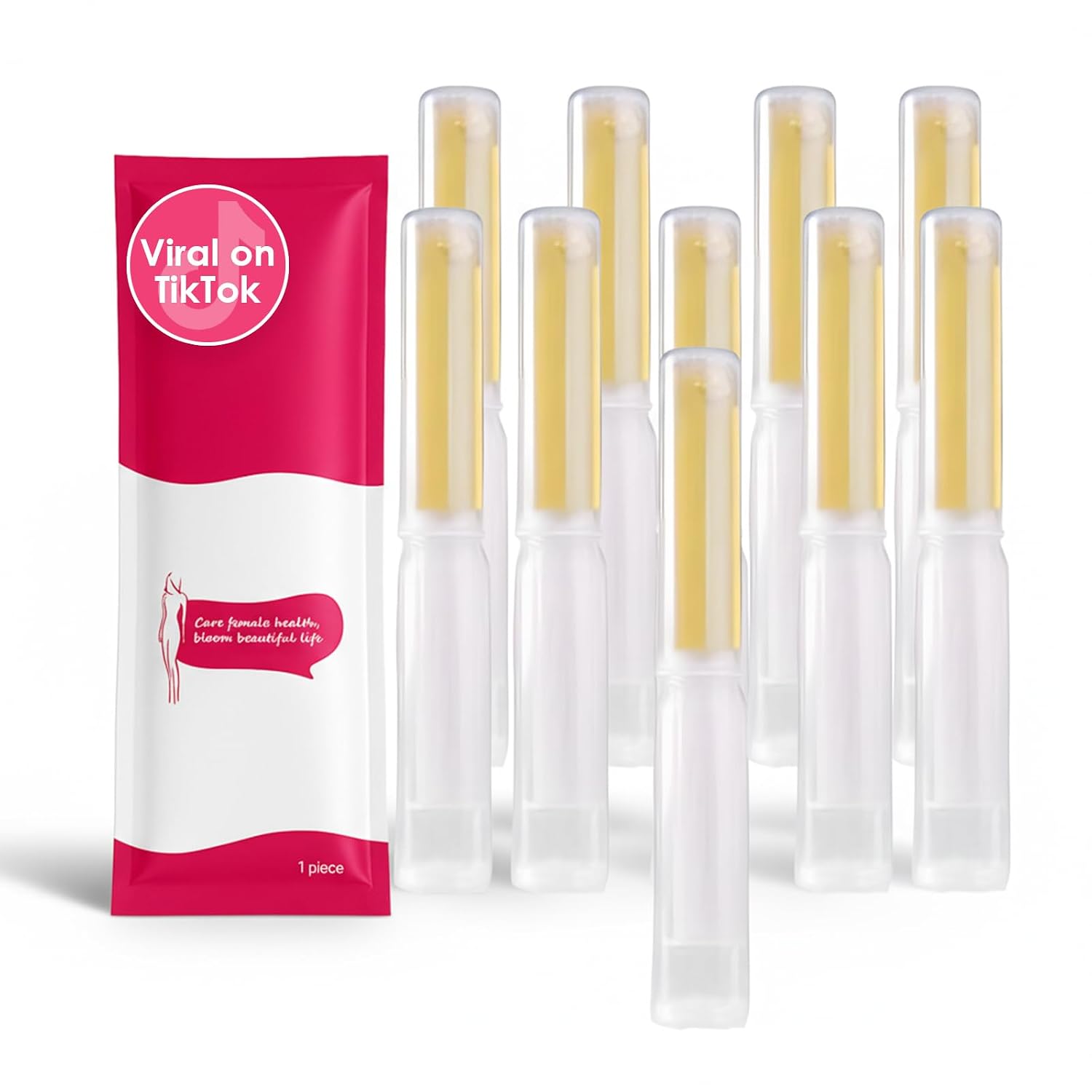 Women’s Intimate Care Gel, Daily Moisturizing with Applicator, Botanical Ingredients (10 PACK)