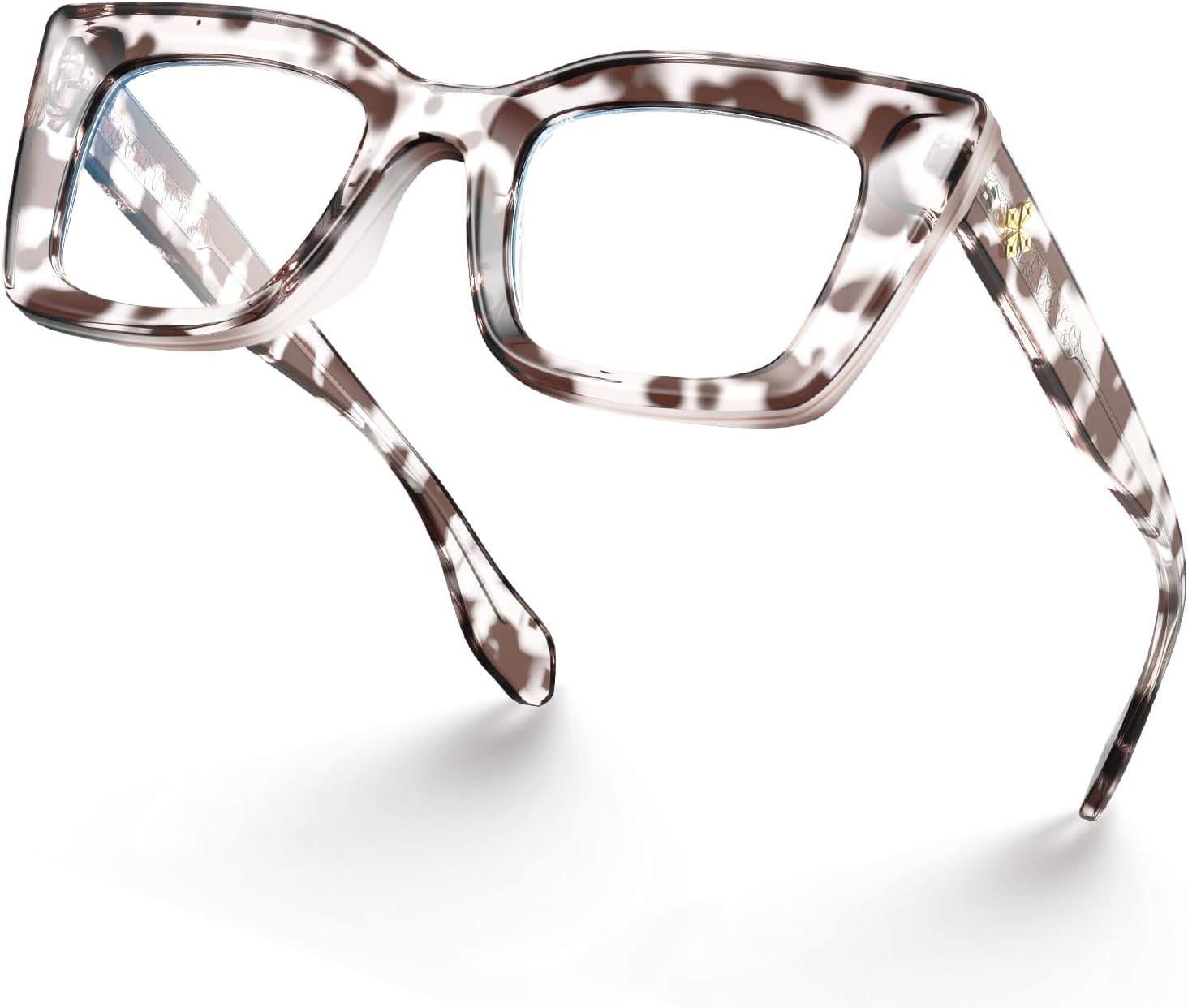 VISOONE Cat Eye Blue Light Blocking Glasses TR90 Anti-glare Women Calida