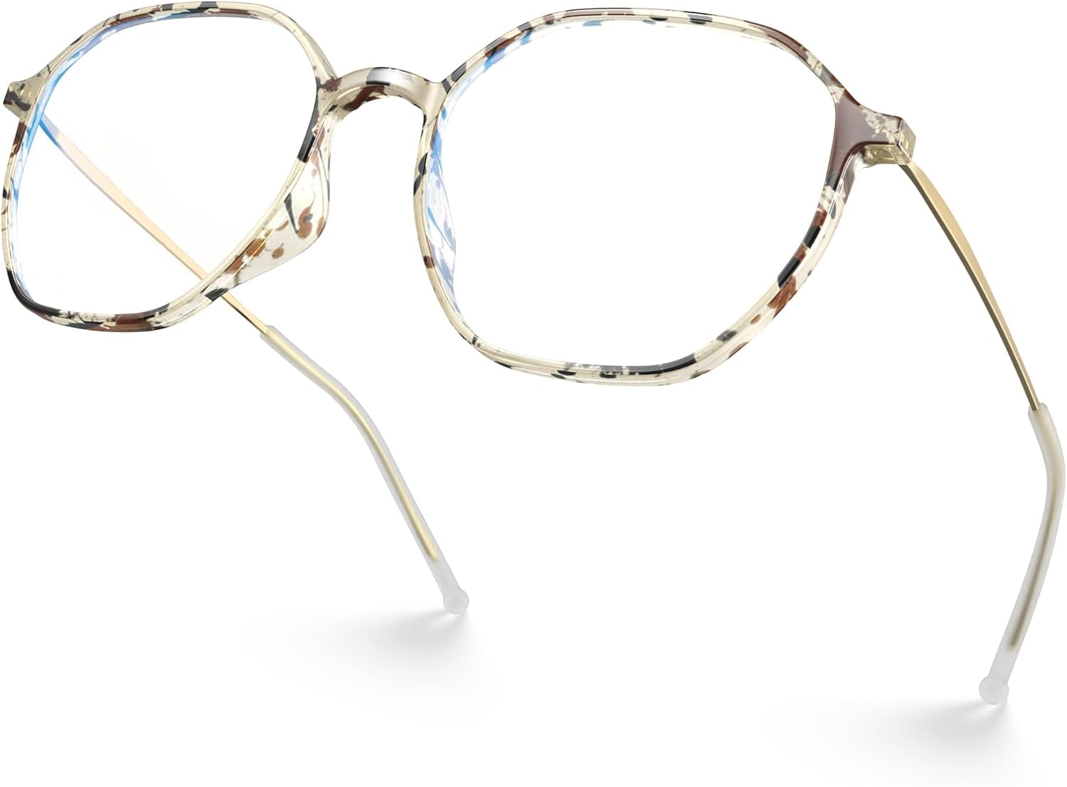 VISOONE Lightweight TR90 Blue Light Blocking Glasses Frame with Anti Computer Glare for Women and Men RANE