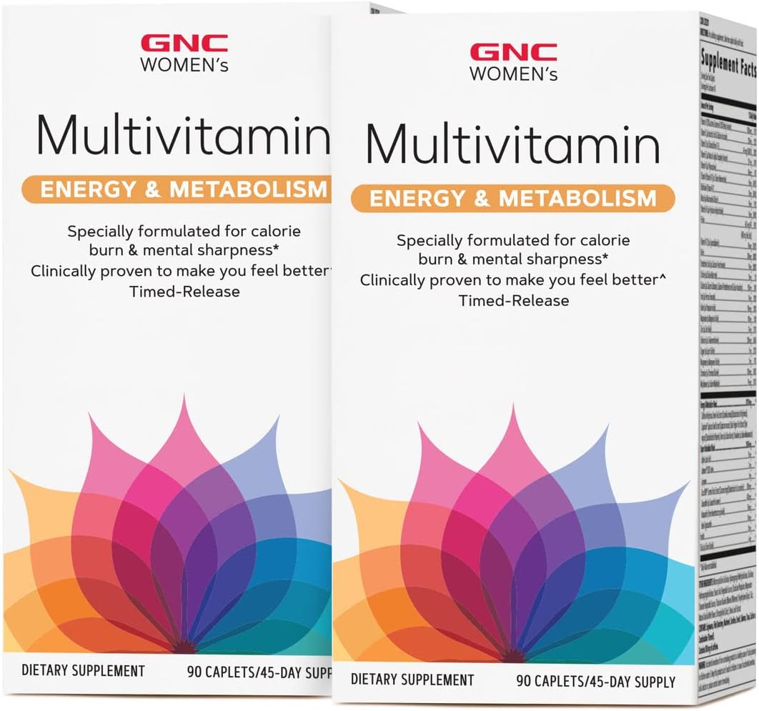 GNC Women’s Multivitamin Energy & Metabolism – Twin Pack