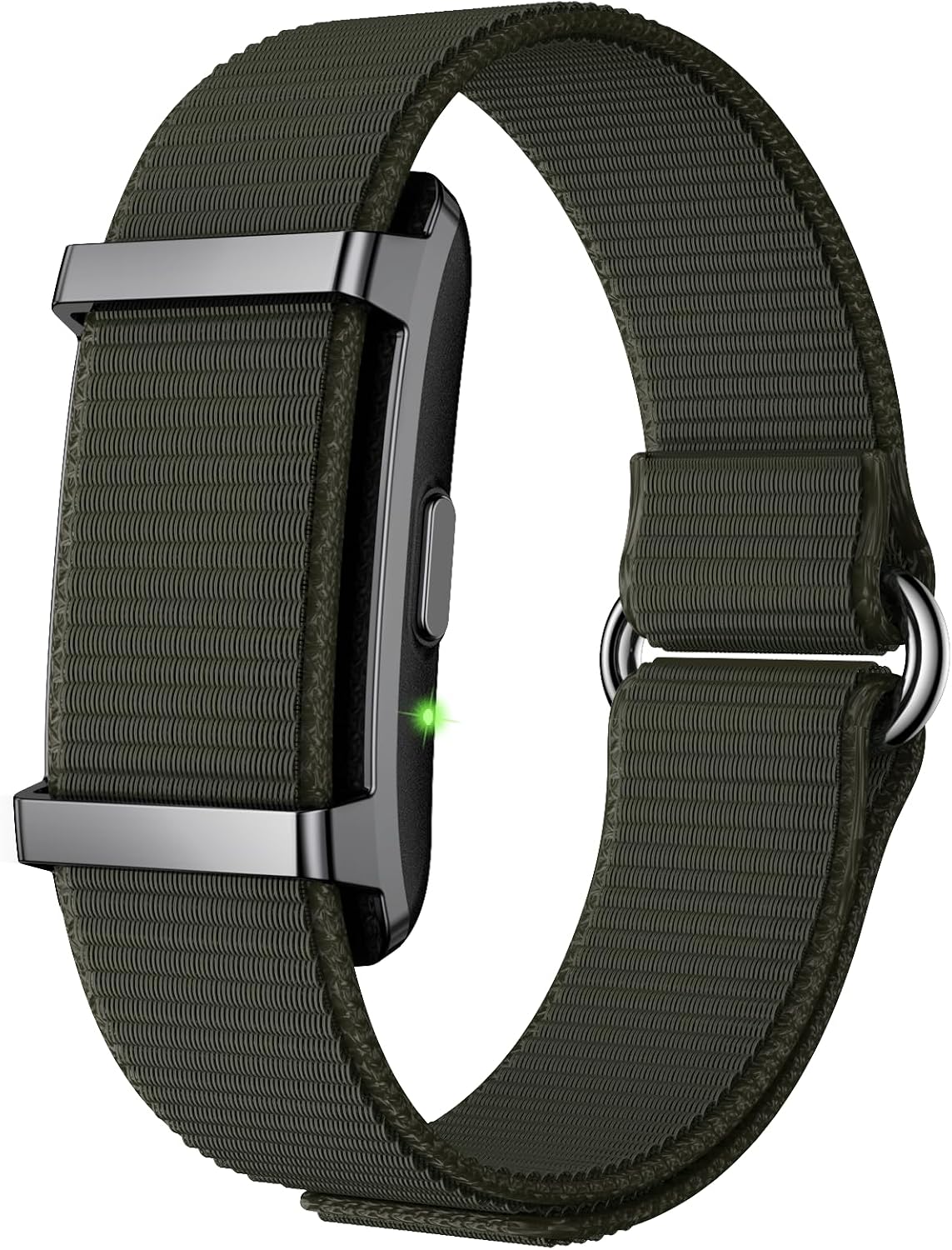 Smart Bracelet,Activity Trackers for Man&Women,Fitness Tracker Band, 24H Sleep Tracker,All-Day Continuous Heart Rate Blood Oxygen Stress HRV Monitor,170+ Sport Mode with Free APP (Green)