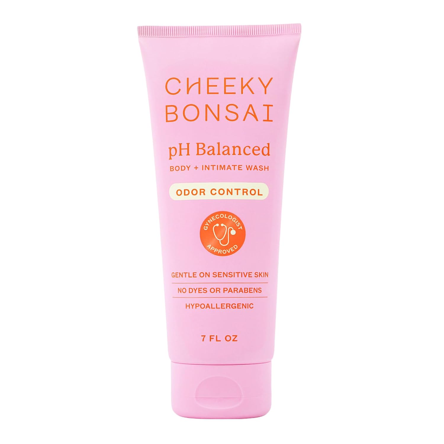Cheeky Bonsai pH Balanced Feminine Wash for Women – Removes Odor – Gentle on Sensitive Skin – No Dyes or Parabens – Hypoallergenic – Gynecologist Approved (7 Ounces)