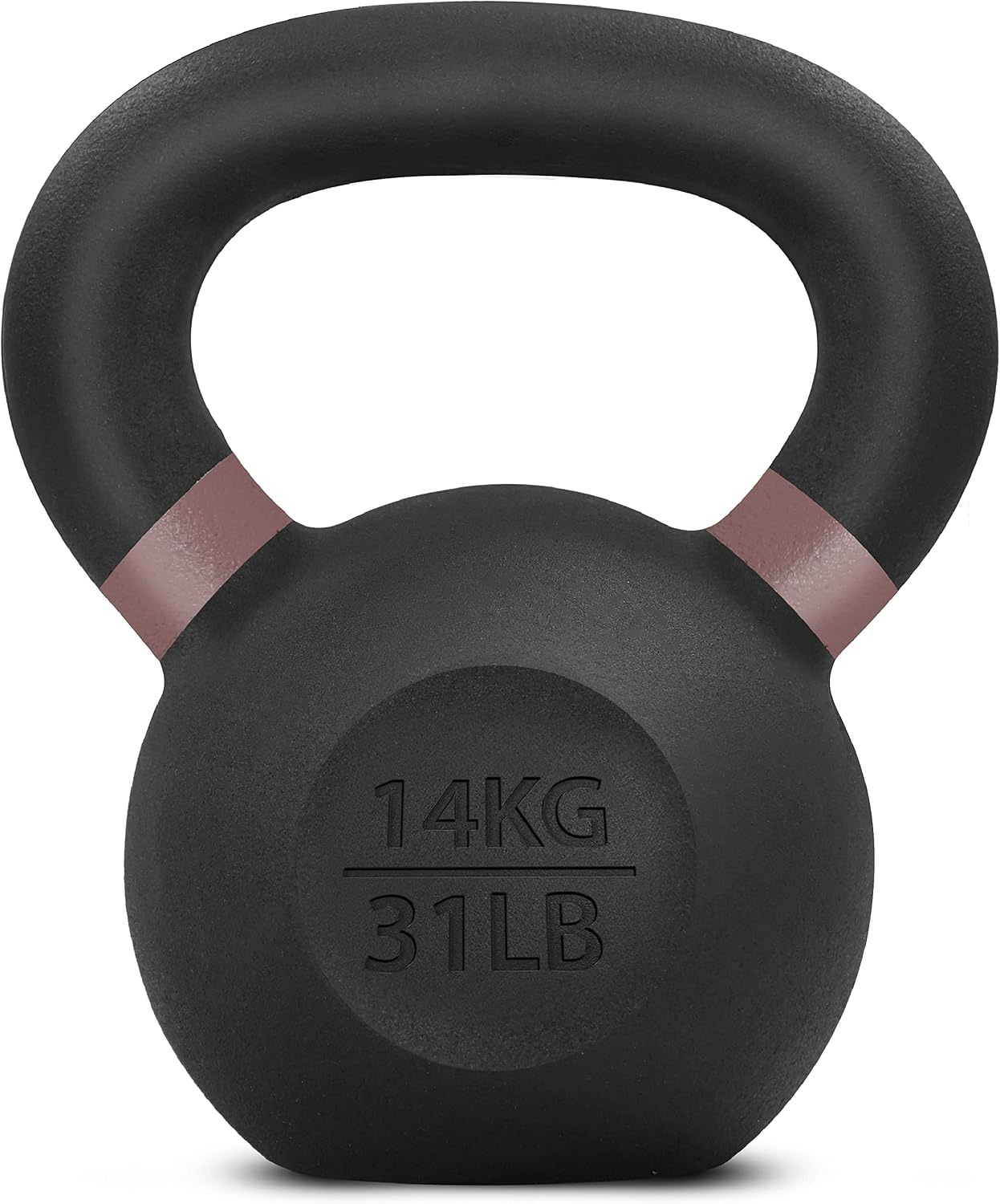 Yes4All Powder Coated Kettlebell, Cast Iron Core Kettlebells with Non-Slip Handle & Flat Bottom for Conditioning, Heavy Duty for Strength Training, 9lb to 71lb – Single & Pair