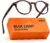 TIJN Blue Light Blocking Glasses Men Women Vintage Thick Round Rim Frame Eyeglasses
