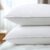 viewstar Bed Pillows Queen/Standard Size Set of 2, Hotel Collection, Down Alternative Firm Pillow for Side, Back or Stomach Sleepers, White-Firm