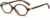 Breaksun Fashion Oval Glasses for Women Men Retro Round Tortoise Frame Blue Light Glasses Nerd Eyeglasses