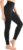 Leafigure High Waisted Leggings for Women- Soft No See-Through Yoga Pants for Gym Workout Running