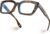 VISOONE Chunky Square Blue Light Blocking Glasses with Anti Computer Glare for Working Women Men MONTANA