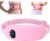 Portable Heating Pad, Upgraded Cordless Electric Fast Heating Pad for Back Belt 6 Heat 6 Vibrating Modes Gifts for Women Girls Her Girlfriend Pink