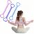 Figure 8 Fitness Resistance Bands, Elastic Bands with Handles for Working Out,Arm|Back|Shoulder Training Elastic Ropes,Exercise Equipment for Physical Therapy Stretching Yoga Pilates
