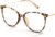 Gaoye Blue Light Blocking Glasses – Trending Round TR90 Frames, Metal Arms, UV400 Protection – Matching Soft Case
