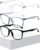 Oilway Blue-Light Blocking Glasses for Women Men – 3Pack Computer Reading/Gaming/TV/Phones Glasses Anti Eyestrain