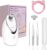 Kingsmile Facial Steamer, 3 in 1 Face Steamer for Facial,Compact NanoSteamer with Aromatherapy,Face Humidifier – Adjustable Nozzle, Warm Mist Steamer for Home SPA, Stainless Steel Skin Kit & Headband