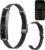 Health Smart Bracelet,Fitness Tracker with Heart Rate, Sleep Monitoring, Blood Oxygen, Step Counting for iOS and Android, No Subscription Fee, Waterproof(Black)