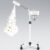 Nova Microdermabrasion Professional Facial Steamer On Wheels Ionic Ozone with Hot Mist Function Stand Facial Steamer for Personal Home Salon Spa Skin Cleaning