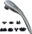 MEGAWISE Handheld Deep Tissue Neck Back Massager for Shoulders, Waist, Legs, 3600 RPM Powerful Motor Electric Neck Massager with 5 Nodes & 5 Speeds, A Little Heavy