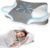Cervical Pillow for Neck Pain,Cooling Butterfly Pillow for Side Sleepers – Adjustable Orthopedic Contour Memory Foam Pillow,Contoured Support Pillows with Breathable Pillowcase for Sleeping,Dark Gray