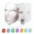 Aphrona FDA cleared LED Facial Mask MOONLIGHT PRO 7 Color Treatment Photon Mask, Red light Blue light for Acne Removal Wrinkle Reduction, led light therapy for face, 450 Powerful LED Chips (White)