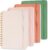4 PCS Small Spiral Notebook 5×7, Spiral Journal Notebook, Notebooks for Work, Note Taking, School, Small Notebooks 5×7 with Strap, Cute Notebooks for Women 50 Sheets