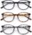 Blue Light Blocking Glasses Round Women Men Computer Glasses Anti Eye Strain/UV/Glare Gaming Glasses