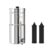 ICEPURE 2.25G Gravity-fed Water Filter System with Sight Glass Spigot, 304 Stainless Steel Countertop System, 2 Black Carbon Filters, Reduce 99% Chlorine, Lead for Home, Camping, Emergencies