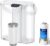 Waterdrop ED02W Compact Electric Water Filter Pitcher, 200-Gallon Rechargeable Instant Powerful Dispenser, NSF/ANSI 42&53&401&372, Reduce PFOA/PFOS, Lead, Chlorine, 14-Cup, NOT Reduce TDS, White