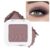 evpct Mauve Taupe Plum Matte Single Eye Shadow Palette Makeup for Older Women, Plum Lavender Purple Natural Cream Eyeshadow Palette for Green Eyes, High Pigment Mini Monochrome Eyeshadow