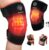 FEANGLI Red Light Knee Brace, Wireless Rechargeable for Knee Wrap, 660nm & 850nm Red Light Heated Device for Knee/Shoulder/Elbow/Joint, Gifts for Women Men