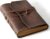 RILIHO Leather Journal Notebook – Genuine Leather Journals for Writing 260 Pages 5×7.1 Inches Vintage Journal For Man and Women Gifts For Man Artist,Travel Journal,Brown