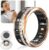 10 Gen Diamond Smart Ring and Wireless Charging Case【Industry Ranking No.1 – 0 Measurement Error】 2026 Smart Ring for Women & Men for Sleep Tracking Wearable Device,Fitness Ring 10#