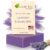 Lavender and Goats Milk Soap Bar. Natural Lavender Soap with Organic Shea Butter & Pure Essential Oils. Gentle for Face and Body. For Men, Women & Teens. Handmade in USA. 4.5 oz Bar.