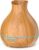 Aromatherapy Essential Oil Diffuser 550ml 12 Hours Wood Grain Aroma Diffuser with Timer Cool Mist Humidifier for Large Room, Home, Baby Bedroom, Waterless Auto Shut-off,7 Colors Lights Changing