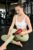 Massage Gun Deep Tissue for Pain Relief with 4 Massage Heads & 6 Speeds, Electric Mini Handheld Body Massager for Any Pain Relief, Best Gifts for Dad and Mom