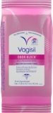 Vagisil Odor Block Daily Freshening Wipes for Feminine Hygiene in Resealable Pouch, Gynecologist Tested & Hypoallergenic, 20 Wipes (Pack of 1)
