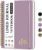 ZOTIA Lined Spiral Journal Notebook for Women, A5 College Ruled Journals for Writing, Hardcover Notebooks for Work, Note taking and Office School Supplies,140 Pages – Purple
