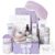 Lavender Spa Gifts Set, 11 Pcs Bath Gift Set for Women, Relaxing Spa Gifts, Home Spa Bath Set Self Care Package, Birthday Gifts for Womens Her Mom Friends Wife Girlfriend Wife