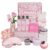 15Pcs Rose Spa Bath & Body Care Set with Bath Bombs & Lotions, Relaxing Home Spa Gift Kit for Mom Wife Girlfriend, Ideal for Mother’s Day Birthday Women Gift Sets