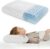 DUMOS Memory Foam Pillows for Sleeping, 1 Pack Bed Pillows for Adults with Washable Cover and Breathable Mesh, Gel Cooling Pillow for Back and Side Sleeper Support, White