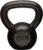 Amazon Basics Cast Iron Kettlebell for Strength Training, Textured Wide Handle, Black