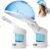 ZENY 3-in-1 Portable Facial Steamer and Hair Steamer, Humidifier, Nano Ionic Face Steamer for Acne Blackhead, Unclogs Pores, Spa Quality