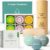 Stress Relief Gifts with Heated Eye Mask, Stress Balls for Adults, Shower Steamers & Adult Coloring Book for sinus relief – Self Care Relaxation Kit, Anxiety Relief Items