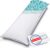1 MIDDLE ONE Body Pillow, Memory Foam Body Pillows for Adults Sleeping, Long Pillow for Bed, Big Large Firm Full Body Pillow for Side Sleeper, 20×54 Inch, White