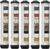 Shower Filter for Handheld Shower Head Shower Filter Replacement High Pressure Handheld Shower Heads Filter Set of 5 Replacement Filters for Hard Water Remove Chlorine and Harmful Substances