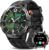 Smart Watches for Men(Waterproof/Call/Answer),Military Smart Watch with Heart Rate/Oxygen/Pressure/Sleep Monitor/124 Sports Modes, Fitness Tracker Tactical Watch for Android Phones/iPhone Black