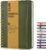 Lined Spiral Journal Notebook, A5 Hardcover Spiral Journals for Women Men, 150 Numbered Pages Spiral Bound Notebook, 100 GSM College Ruled Notebooks for Work, Note Taking 5.75″ x 8.38″, Olive Green