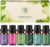 VTS Essential Oils Set (6 x 10ml) – Lavender, Peppermint, Eucalyptus, Tea Tree, Geranium, Rosemary, Aromatherapy Oils Gift Set for Home Diffusers, Skin & Hair Care, Soap & Candle Making, Humidifiers
