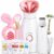 Colorfarm Facial Steamer Spa Kit: Nano Ionic Face Steamer for Facial Deep Cleansing – Home Spa Skincare Set with 17 Skin Care Tools Self Care Gifts for Women